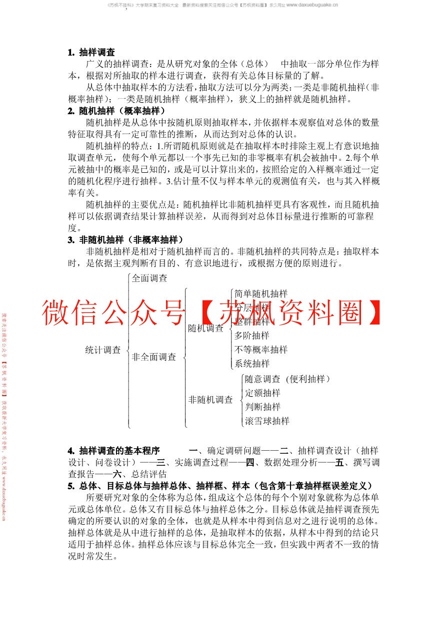 抽样方法